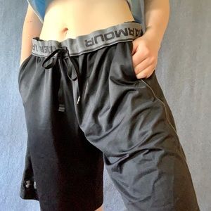 Black Under Armour Basketball Shorts